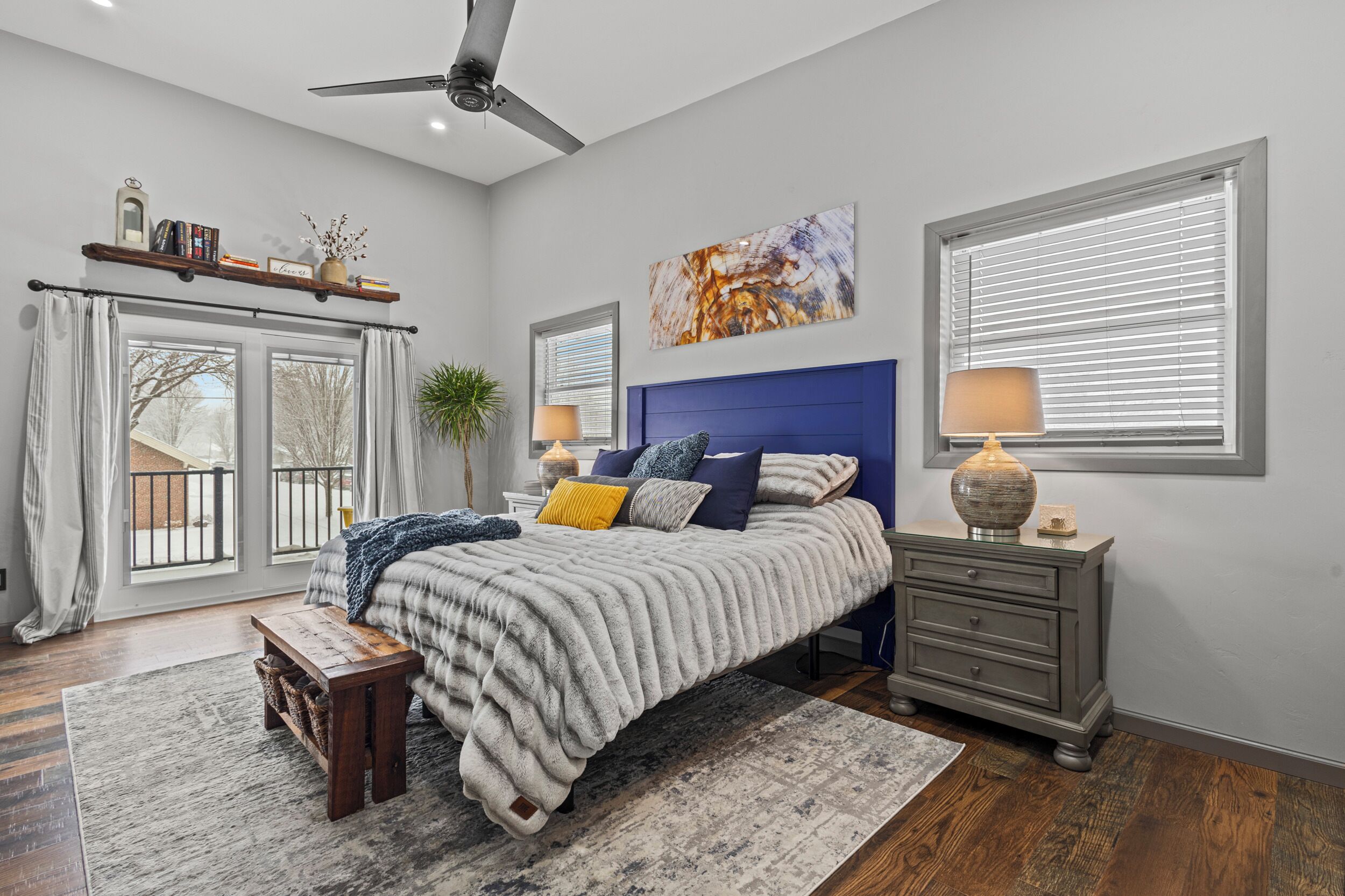 4 bedrooms, iron/ironing board, free WiFi, bed sheets