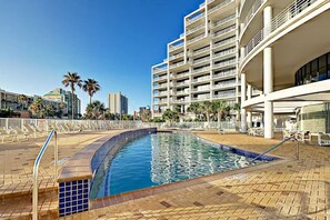 Pool - Oceanfront Haven with SpaceX Views (South Padre Island)