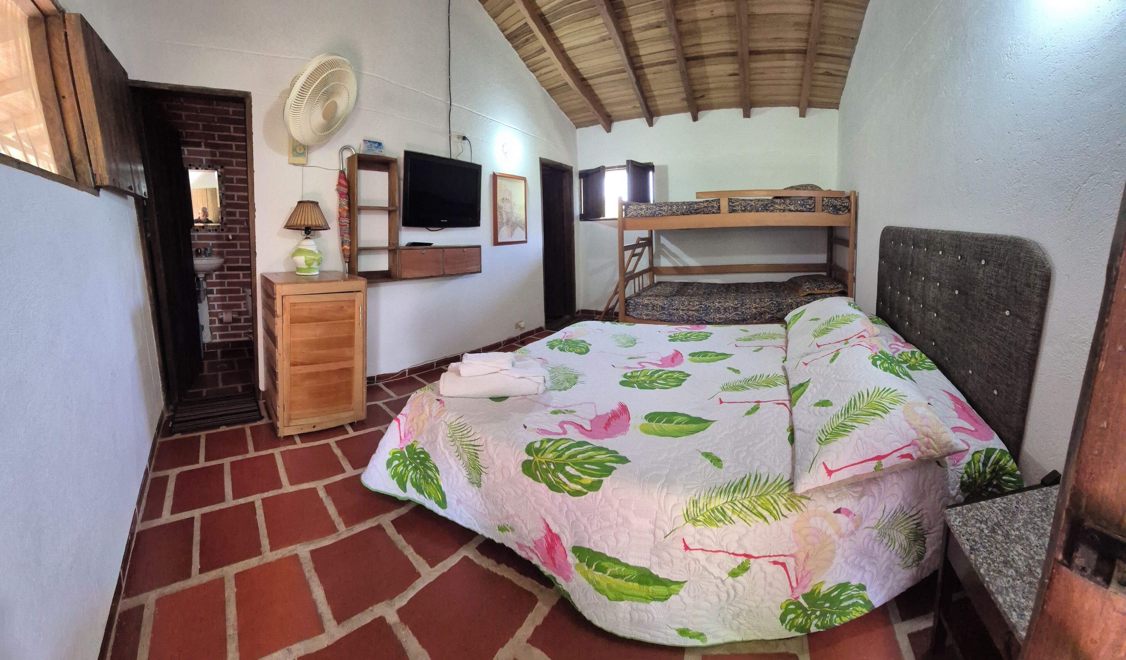 Classic Double Room, Pool View | Egyptian cotton sheets, premium bedding, down comforters, free WiFi