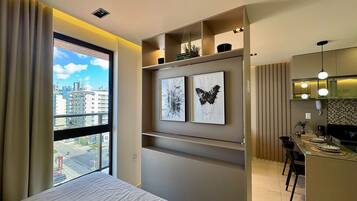 Estúdio luxo | 1 quarto, Wi-Fi de cortesia