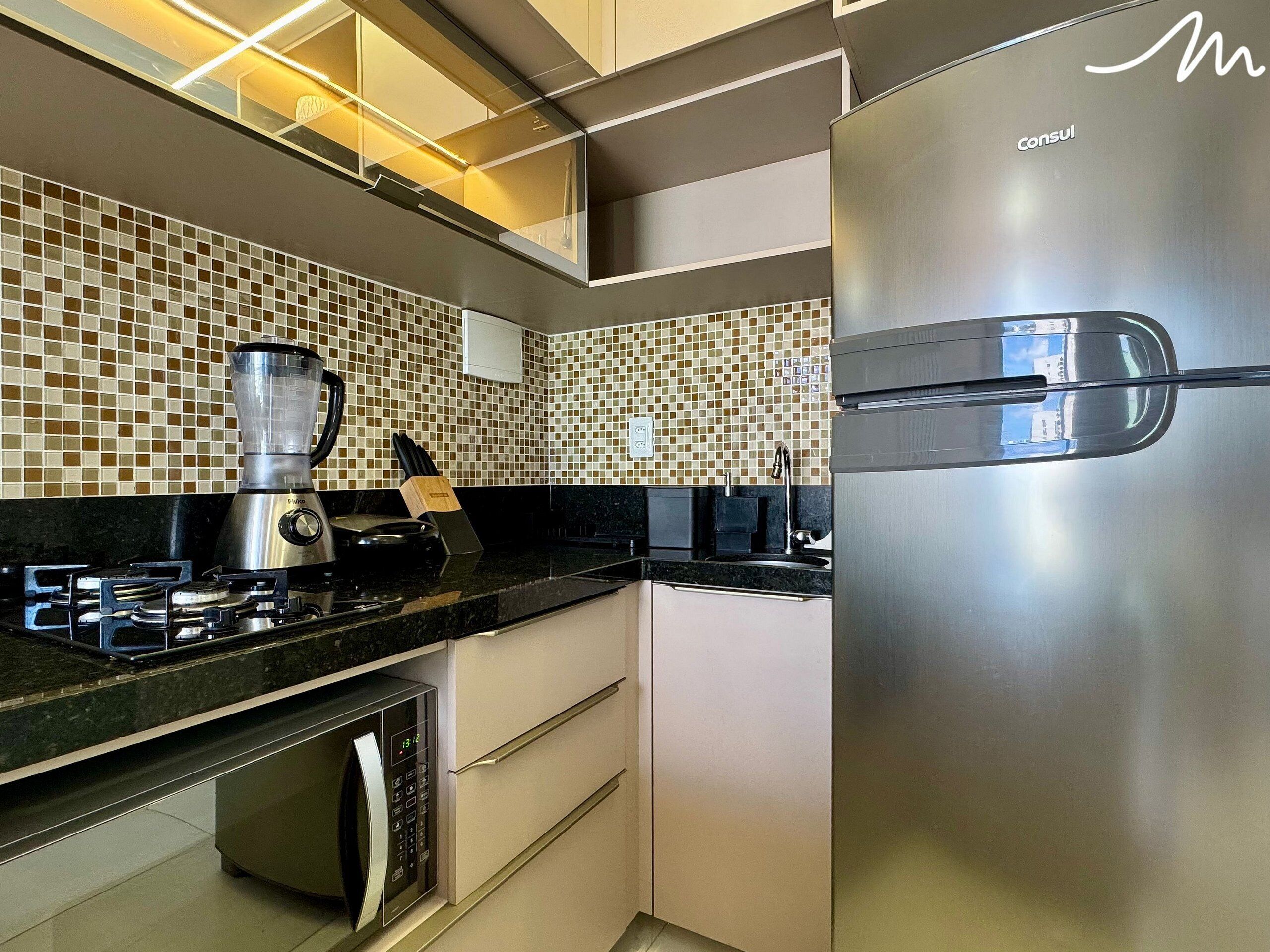 Estúdio luxo | Cozinha privada