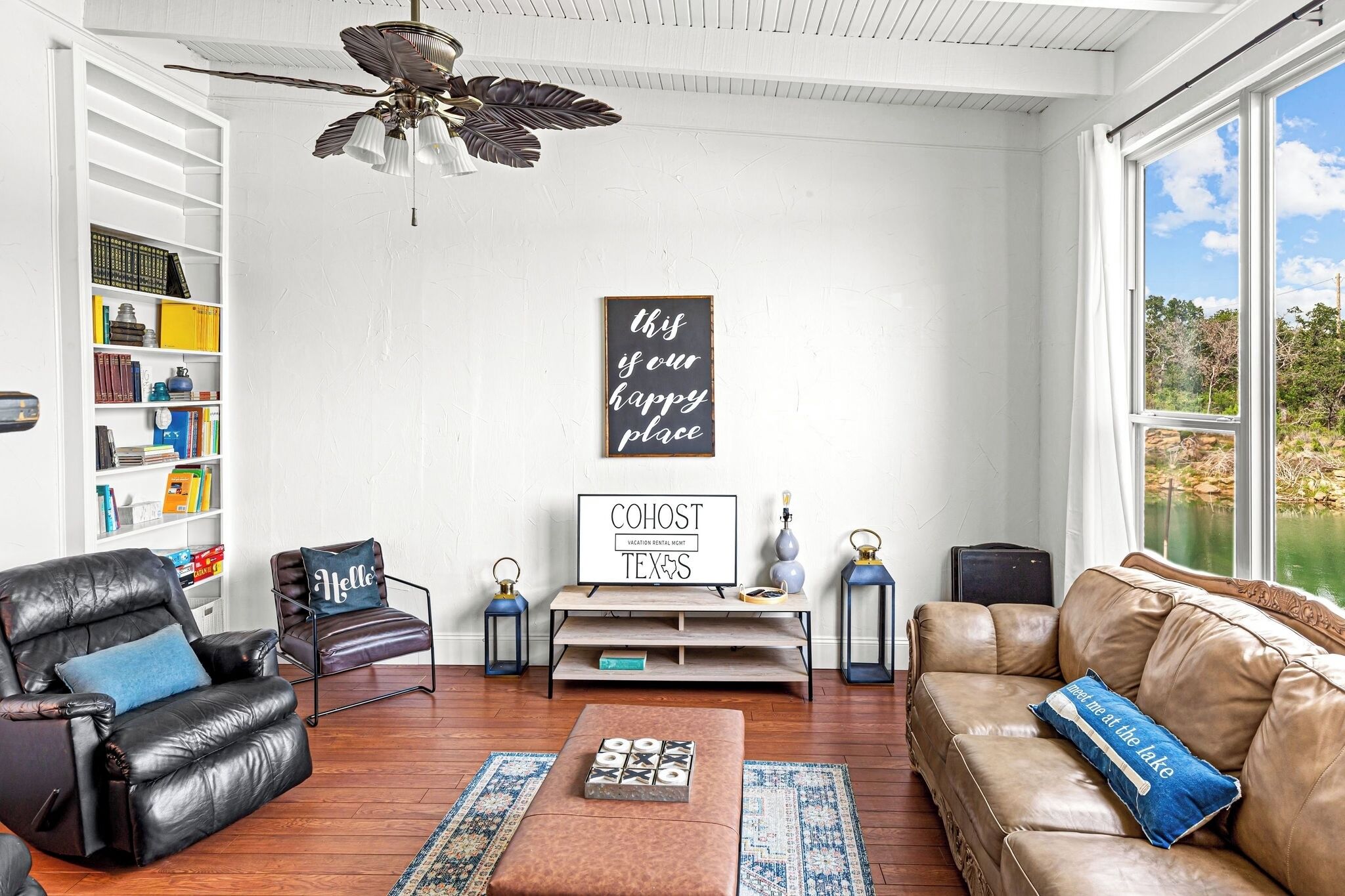 Getaway; Lakefront; Mid Week Savings; Hunting, Fishing; Private Dock; Pets OK.