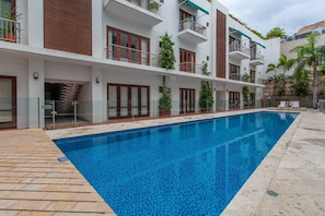 Outdoor pool - Casa del Virrey Eslava Apartamento 129 (El Centro, Cartagena de Indias, Cartagena, Provincia de Cartagena,)