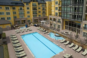 Outdoor pool, a heated pool - Vail Ritz-carlton Residence Club 2 Bedroom Luxury Condo (Vail)