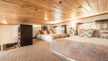 2 bedrooms, iron/ironing board, travel crib, WiFi