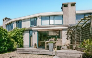 Outdoor dining - Pet friendly home in Lemmer with WiFi (Lemmer)