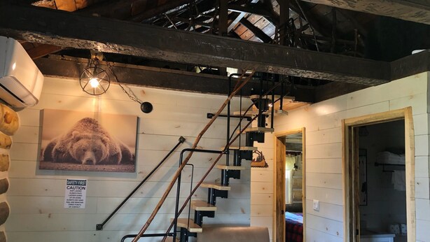 Interior - Log Cabin on Lake Alice & ATV/UTV Trails, Sister Bear 2-Bedroom (Tomahawk)