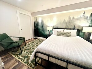 2 soverom, strykejern/-brett, wi-fi (inkludert) og sengetøy