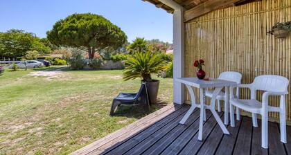 'Mas des Cypres - Mazet 9' with Private Terrace, Shared Garden and Wi-Fi