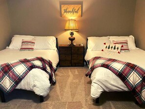 2 dormitorios, escritorio, wifi y ropa de cama