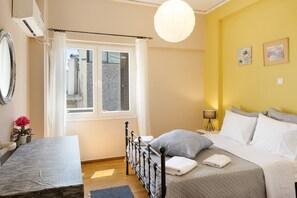 2 makuuhuonetta, ilmainen Wi-Fi, vuodevaatteet