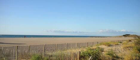 Una spiaggia nelle vicinanze