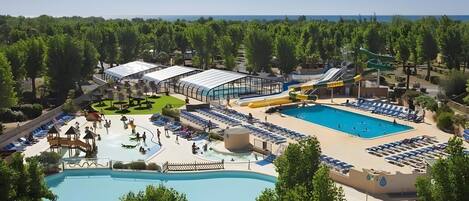 Piscine couverte, piscine chauffée