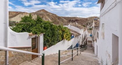 Apartment 'Lavanda' for 4 · the largest in the house, with balconies over the valley · Sierra de Cazorla
