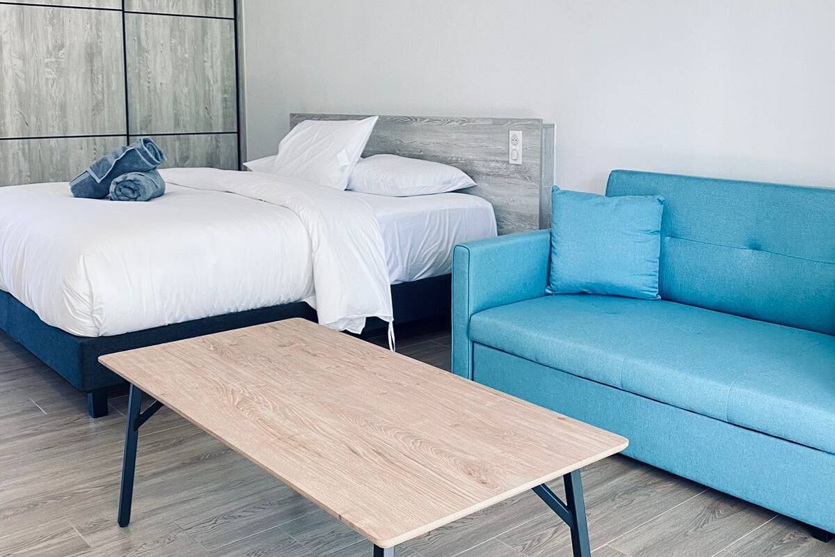 Comfort Studio, Garden View | Desk, WiFi (free), individually furnished, bed sheets