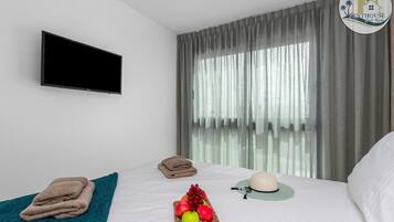 2 chambres, fer et planche Ă repasser, Wi-Fi gratuit, draps fournis