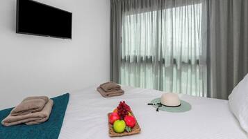 2 chambres, fer et planche Ă repasser, Wi-Fi gratuit, draps fournis