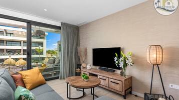 Televisión y reproductor de DVD