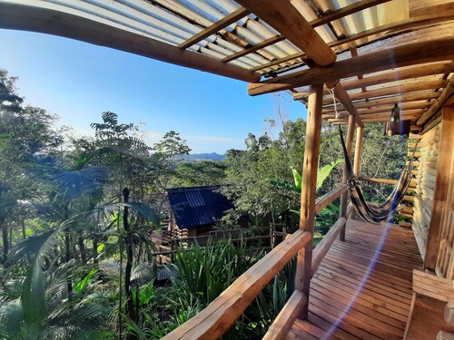 Chalé Tucano Eco.hospedagem - Virado Para o Nascer do Sol, com uma Vista Linda