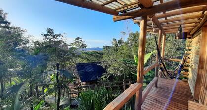 Chalé Tucano Eco.hospedagem - Virado Para o Nascer do Sol, com uma Vista Linda