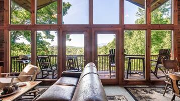 Smart TV, fireplace, video games