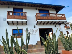 Façade de l’hébergement