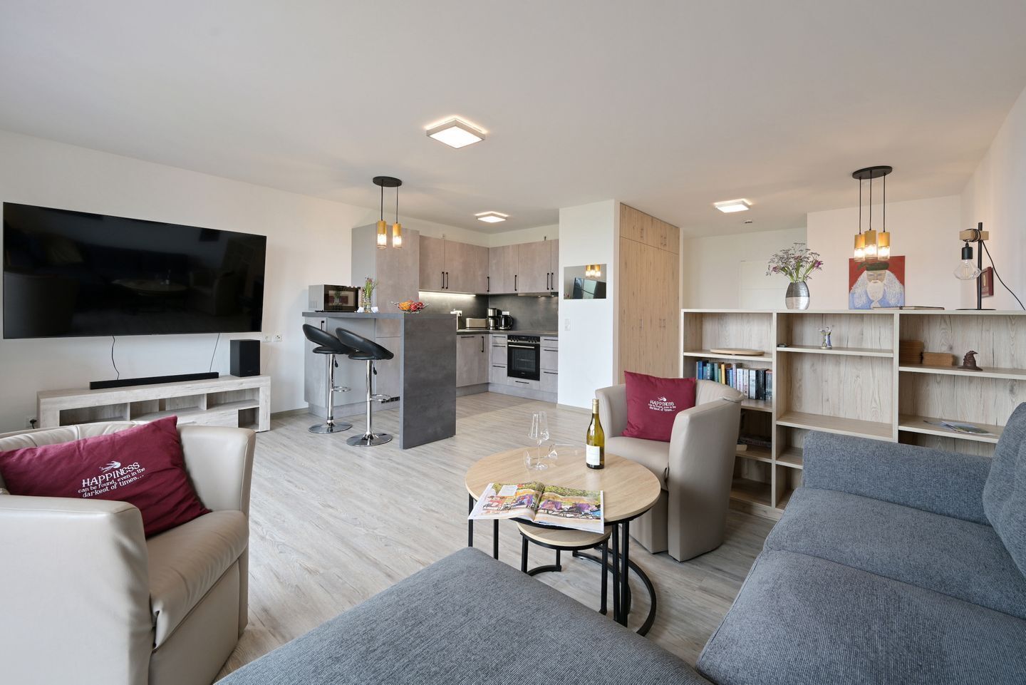 Fernseher, Stereoanlage