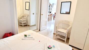 1 quarto, roupa de cama