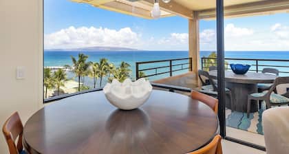 Breathtaking Ocean Views! Beach Front Luxury Penthouse, Polo Beach 2 Bed/2 Bath