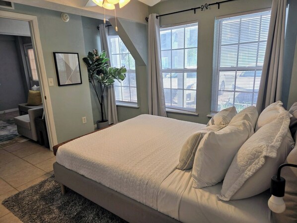 1 chambre, bureau, Wi-Fi gratuit, draps fournis