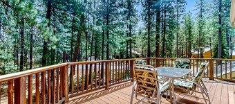 Spacious family home with wraparound deck, gas grill, and resort amenities