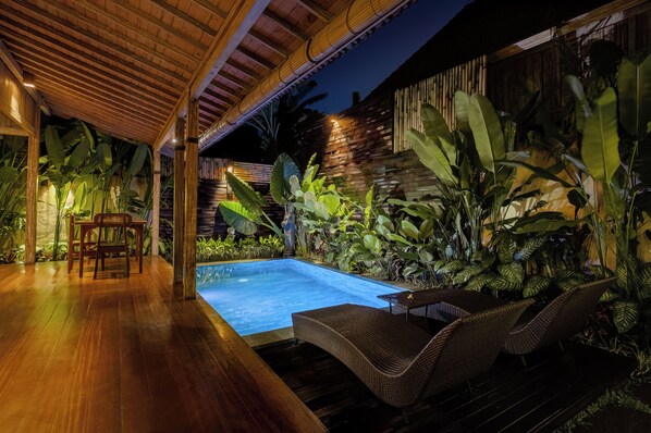 Standard-Villa, Gartenblick | Eigener Pool