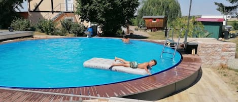 Una piscina climatizada