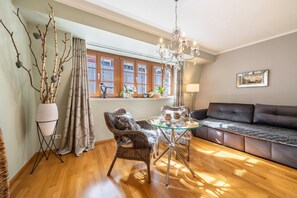 TV, stereo - Apartment 'City Exklusiv 3' with Wi-Fi (Dresden)