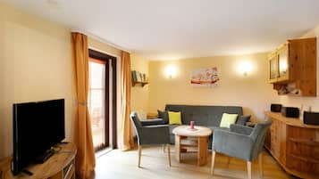 TV, fireplace, video games, DVD player