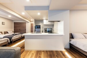 基础公寓 | 私人厨房 | 电热水壶、烤面包机