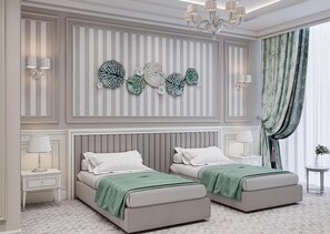 Executive Twin Room, City View | 1 bedroom, premium bedding, in-room safe, individually furnished