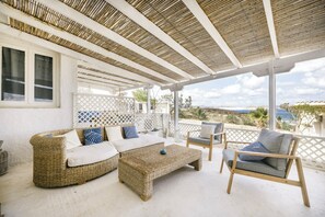 Terrace/patio - A HAVEN OF PEACE BY THE SEA (Sitia)