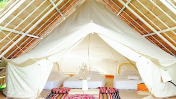 Familienzelt, Meerblick