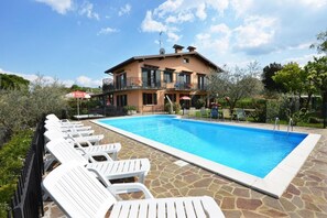 Seasonal outdoor pool - La Grolla del Garda - App. Giada (Manerba del Garda)