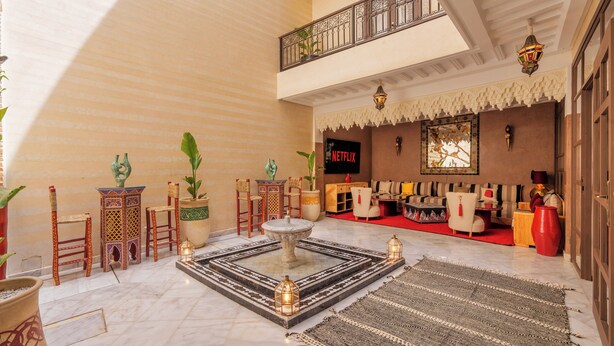 Living area - Riad Dar Arwa (Marrakech)