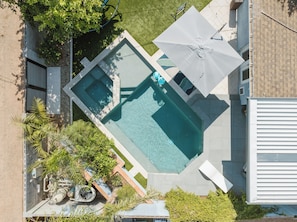 Beheizter Pool