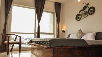 3 quartos, ferros/tábuas de passar roupa, Wi-Fi, roupa de cama