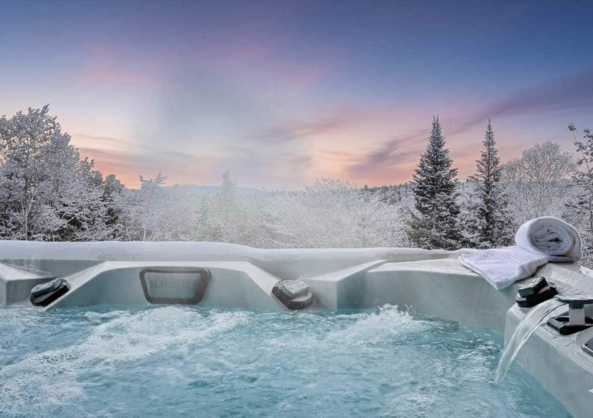 Baignoire à remous extérieure