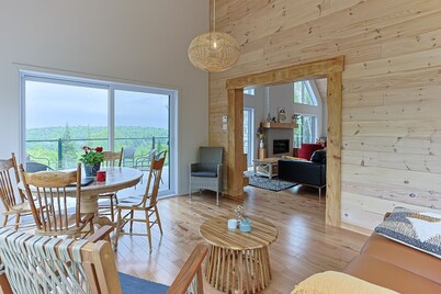 Chalet Neuf Avec Spa - Horizon Des Coteaux