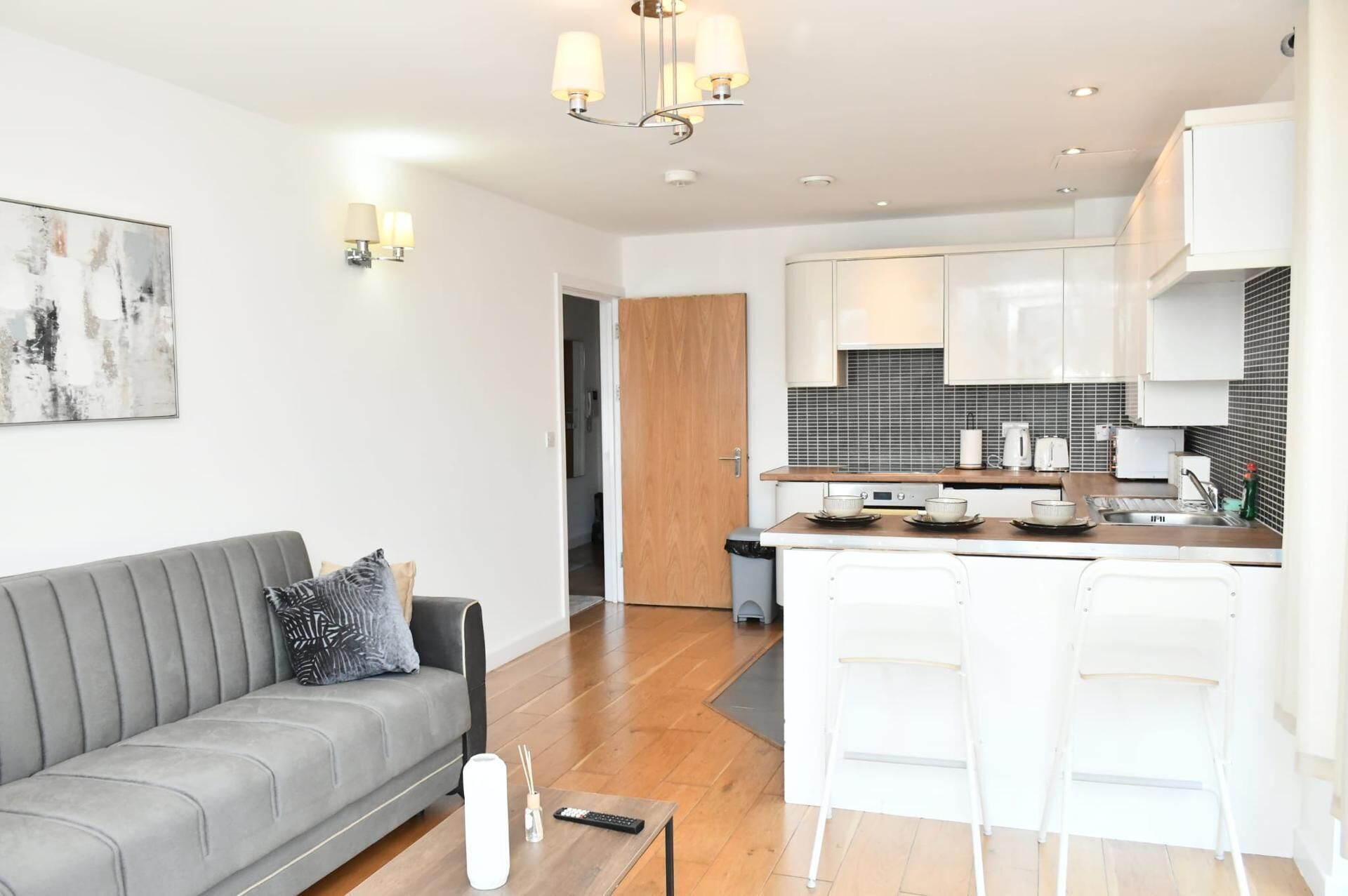 Leilighet | Eget kjøkken | Kjøleskap, mikrobølgeovn, ovn og kokeplater