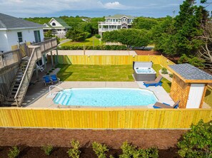 Unclassified image, 2 of 67, button - Ocean Views, Pool, Spa, Volleyball and Game Room! (Southern Shores)