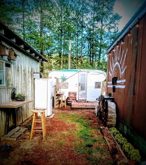 Enceinte de l’hébergement