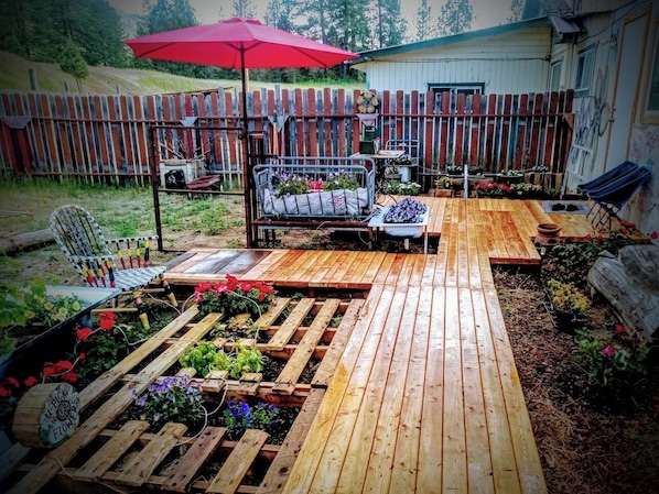 Enceinte de l’hébergement