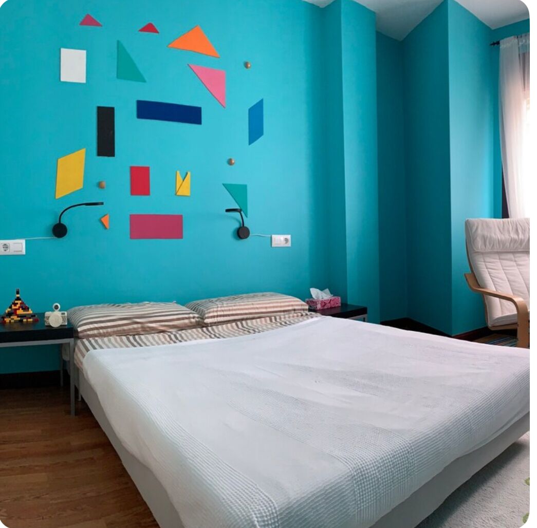 2 dormitorios y ropa de cama